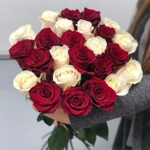  25 троянд Еквадор 50 см